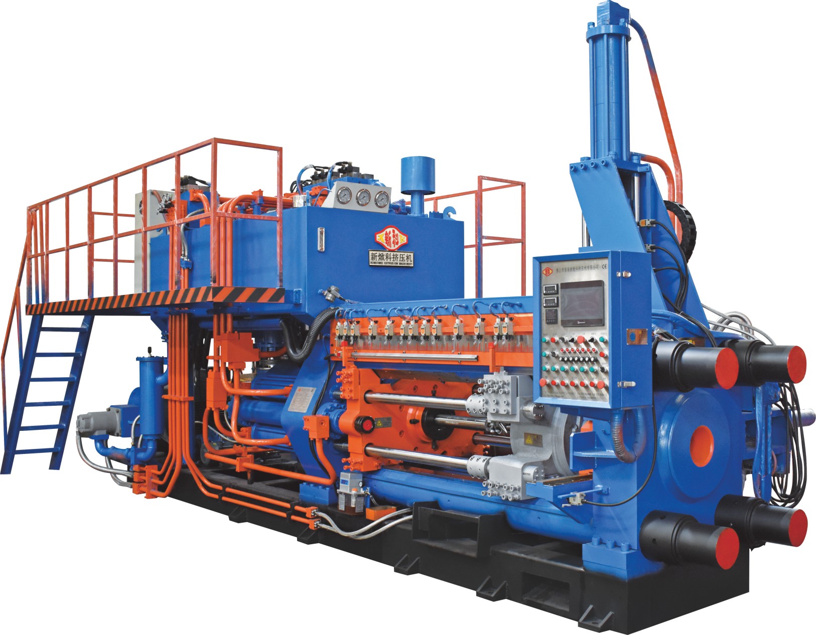 600T (3.5inch) Extrusion press